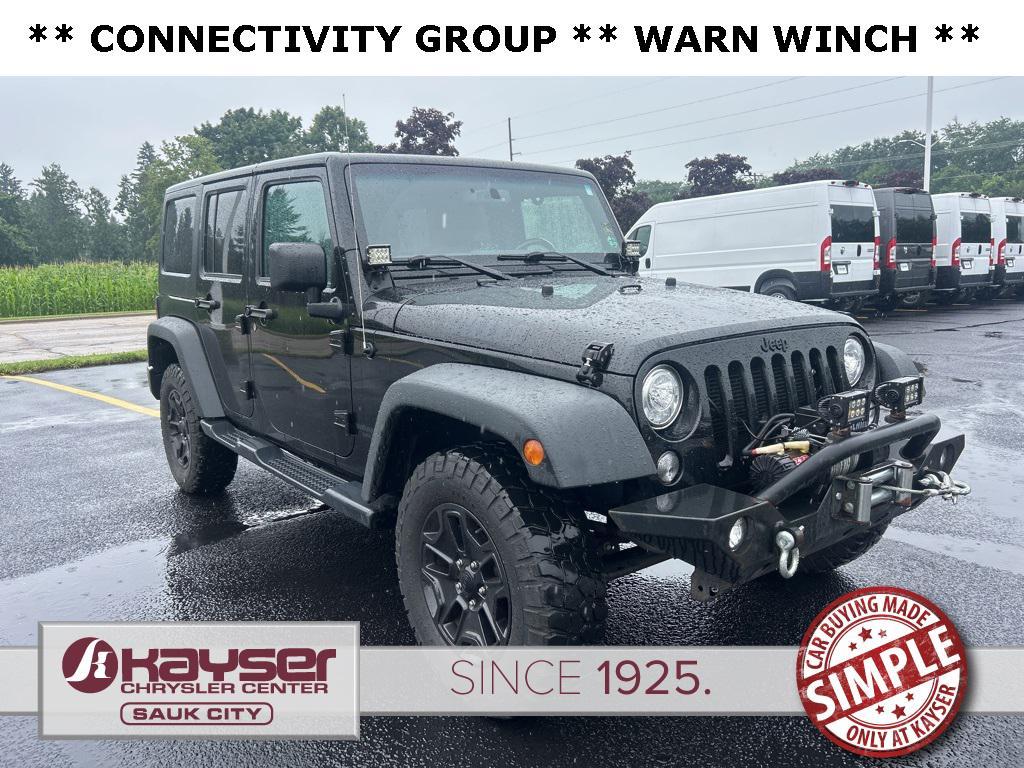 used 2017 Jeep Wrangler Unlimited car, priced at $19,997
