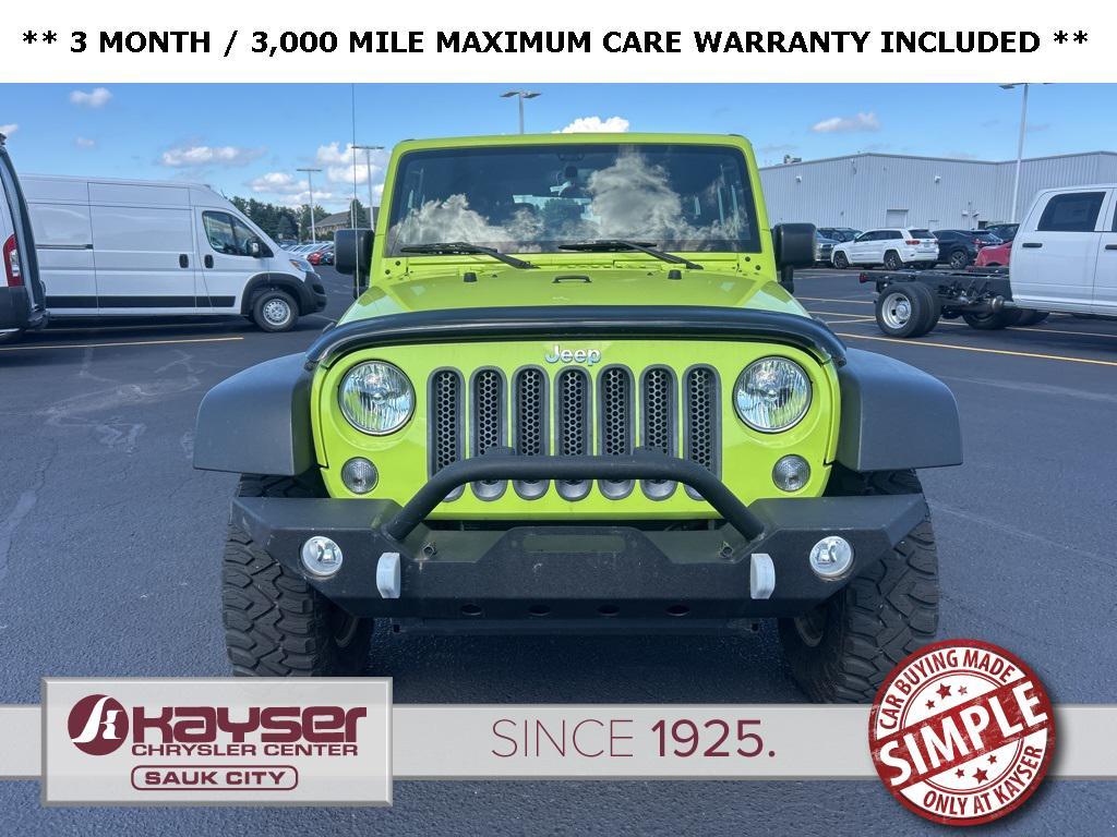 used 2016 Jeep Wrangler car, priced at $22,900