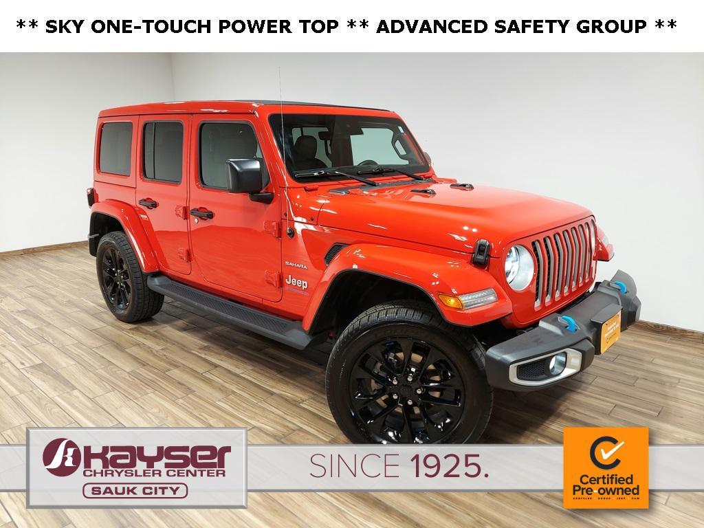 used 2023 Jeep Wrangler 4xe car, priced at $33,997