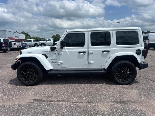 used 2022 Jeep Wrangler Unlimited 4xe car, priced at $32,990