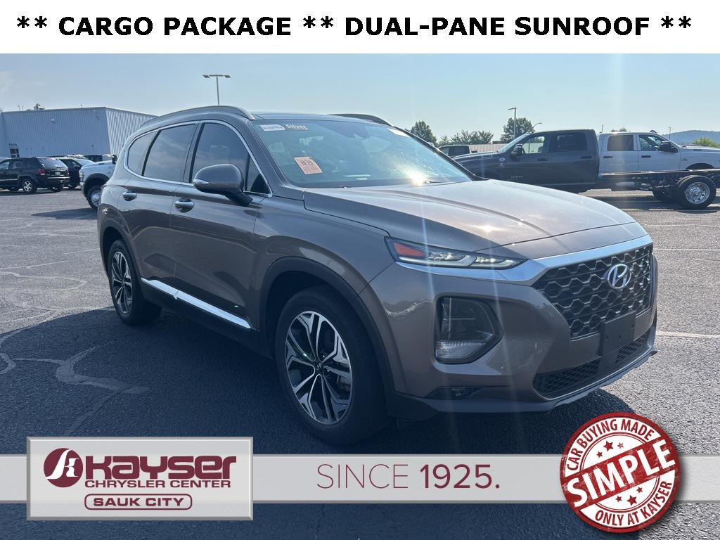 used 2019 Hyundai Santa Fe car, priced at $24,997