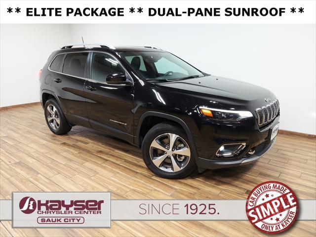 used 2021 Jeep Cherokee car, priced at $25,450