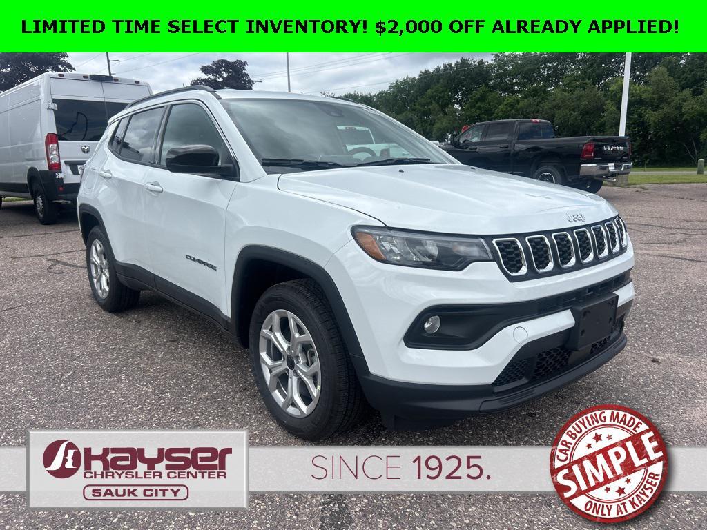 new 2025 Jeep Compass car, priced at $24,156
