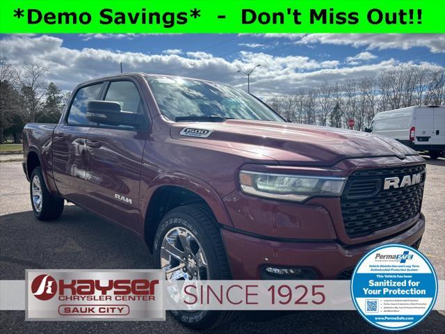 new 2025 Ram 1500 car, priced at $48,497