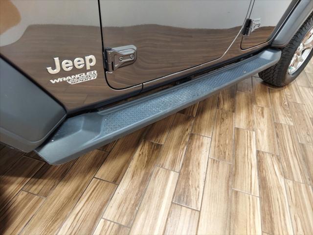 used 2020 Jeep Wrangler Unlimited car, priced at $24,507