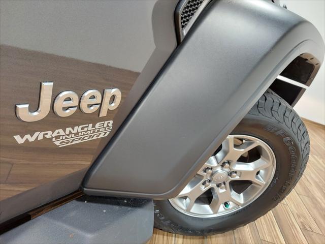 used 2020 Jeep Wrangler Unlimited car, priced at $24,507