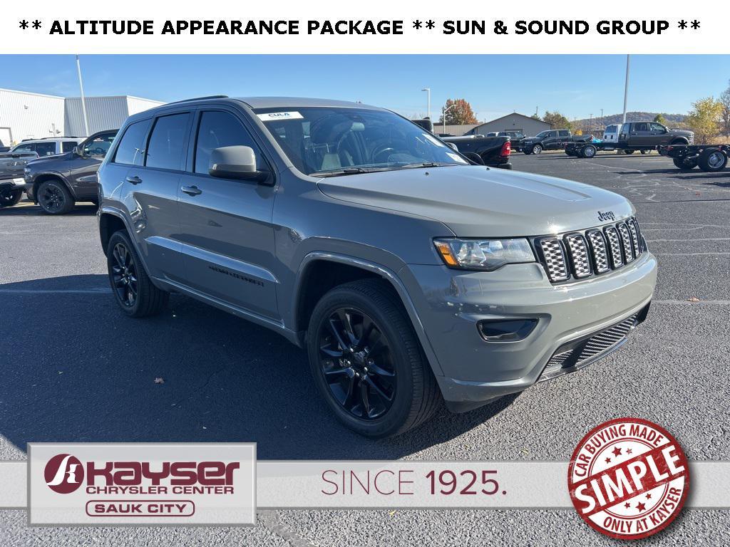 used 2021 Jeep Grand Cherokee car, priced at $28,160