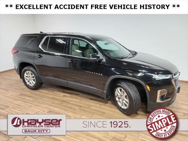 used 2022 Chevrolet Traverse car, priced at $28,759