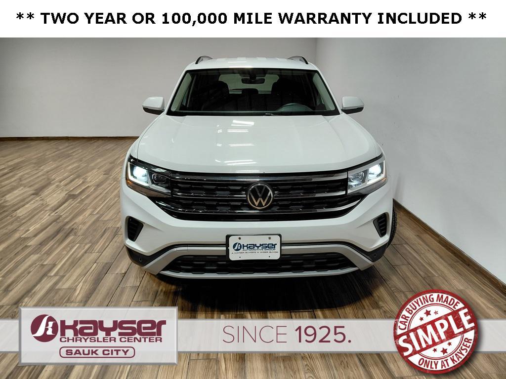 used 2021 Volkswagen Atlas car, priced at $19,997