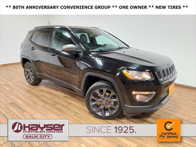 used 2021 Jeep Compass car, priced at $21,476