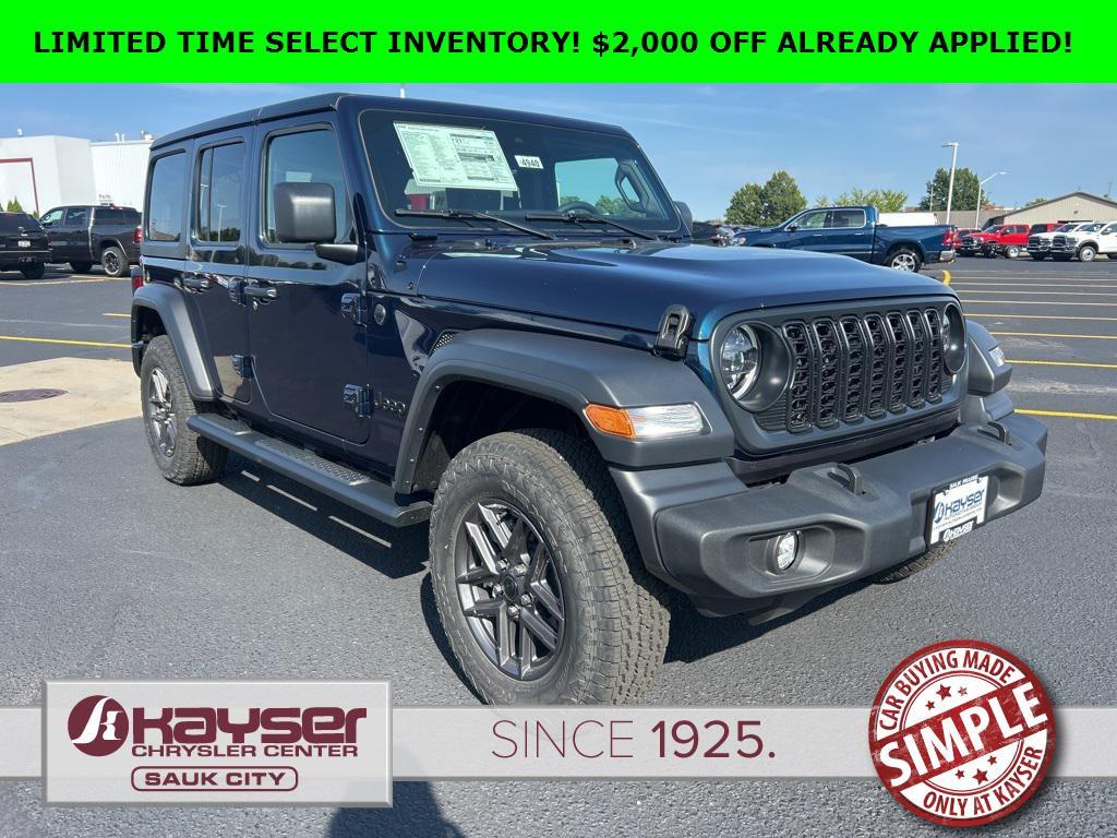 new 2025 Jeep Wrangler car, priced at $46,997