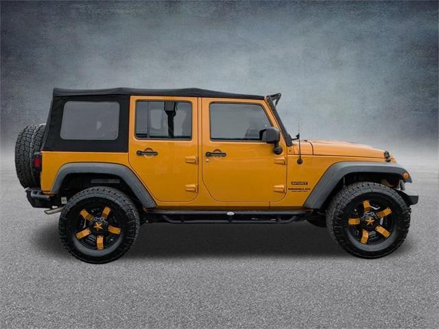 used 2014 Jeep Wrangler Unlimited car, priced at $19,755