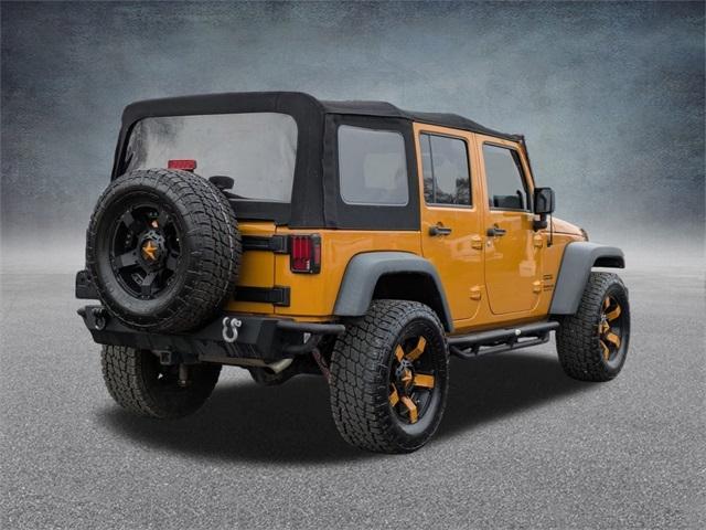 used 2014 Jeep Wrangler Unlimited car, priced at $19,755