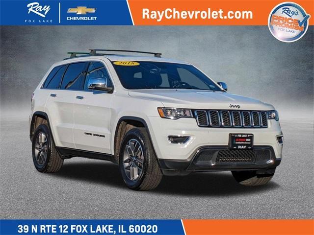 used 2018 Jeep Grand Cherokee car, priced at $21,787