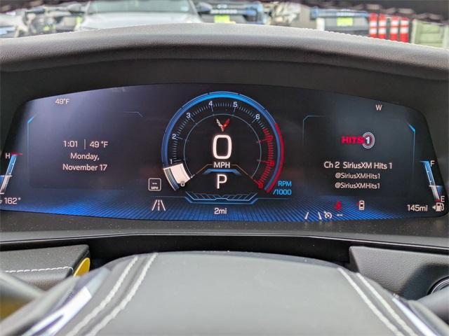 new 2026 Chevrolet Corvette car, priced at $124,829