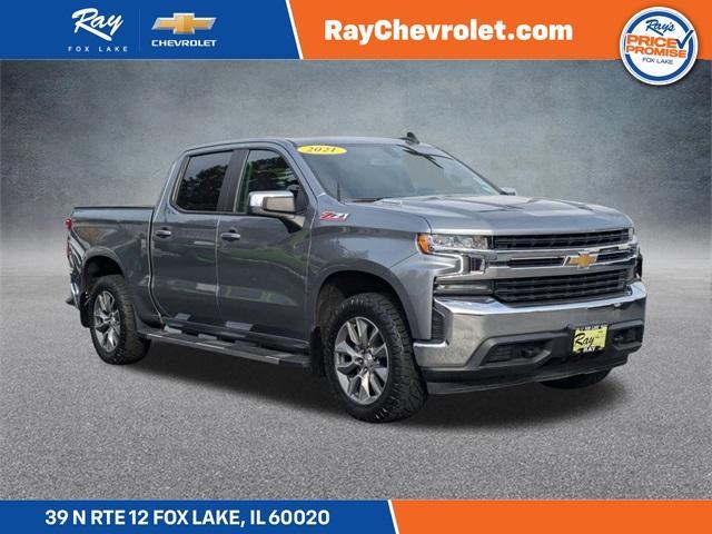 used 2021 Chevrolet Silverado 1500 car, priced at $27,955