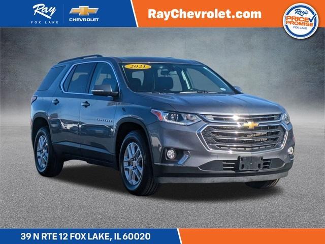 used 2021 Chevrolet Traverse car, priced at $25,790