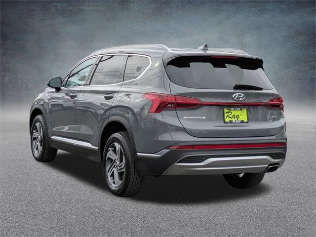 used 2021 Hyundai Santa Fe car, priced at $18,755