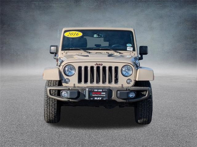 used 2016 Jeep Wrangler Unlimited car, priced at $23,955