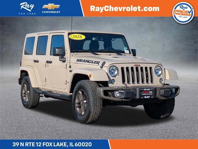 used 2016 Jeep Wrangler Unlimited car, priced at $23,955