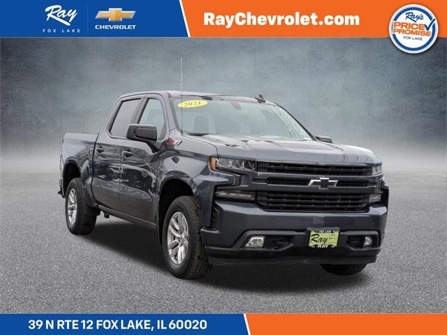 used 2021 Chevrolet Silverado 1500 car, priced at $33,955