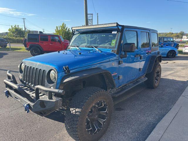 used 2016 Jeep Wrangler Unlimited car, priced at $19,053
