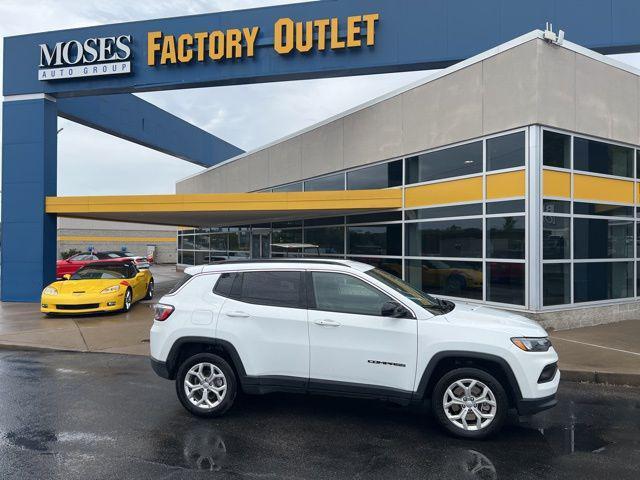 used 2024 Jeep Compass car, priced at $25,490