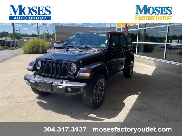 used 2021 Jeep Wrangler Unlimited car, priced at $31,622