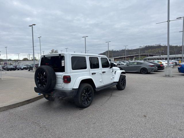 used 2022 Jeep Wrangler Unlimited 4xe car, priced at $33,959