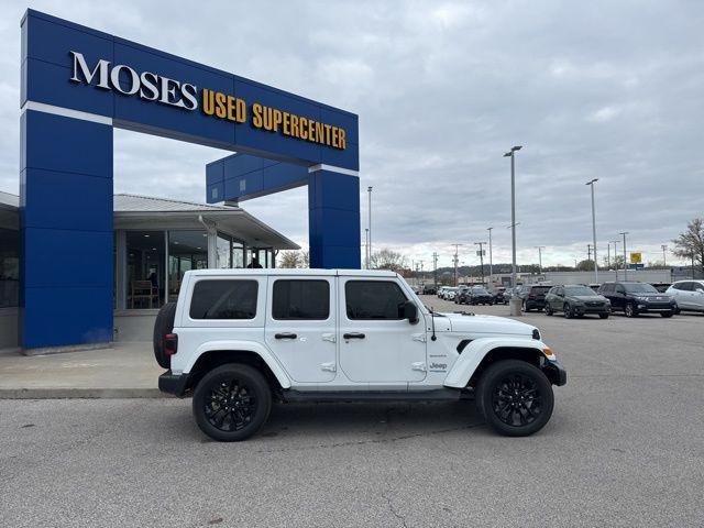 used 2022 Jeep Wrangler Unlimited 4xe car, priced at $33,959