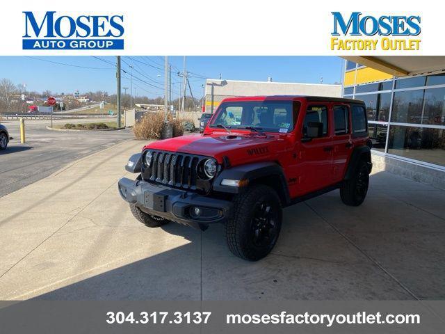 used 2021 Jeep Wrangler car, priced at $26,653