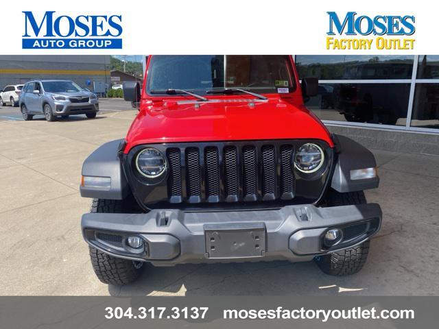 used 2021 Jeep Wrangler car, priced at $30,256