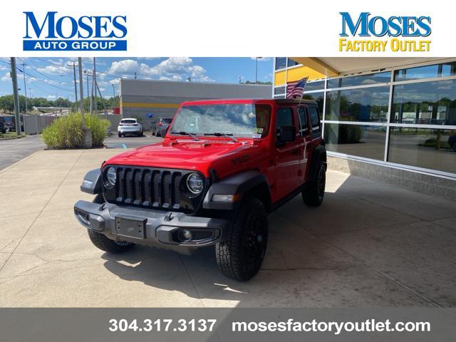 used 2021 Jeep Wrangler car, priced at $30,256