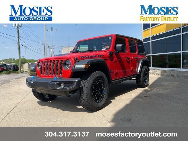 used 2021 Jeep Wrangler Unlimited 4xe car, priced at $33,514