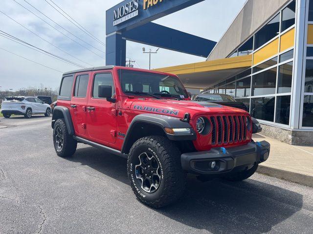 used 2021 Jeep Wrangler Unlimited 4xe car, priced at $34,270