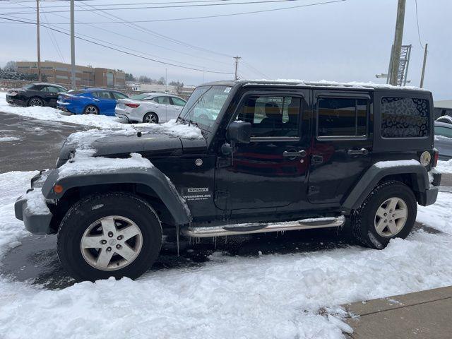 used 2013 Jeep Wrangler Unlimited car, priced at $14,026