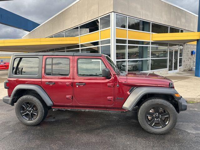 used 2021 Jeep Wrangler Unlimited car, priced at $30,998