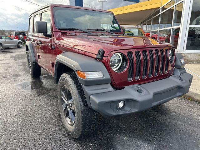 used 2021 Jeep Wrangler Unlimited car, priced at $30,998