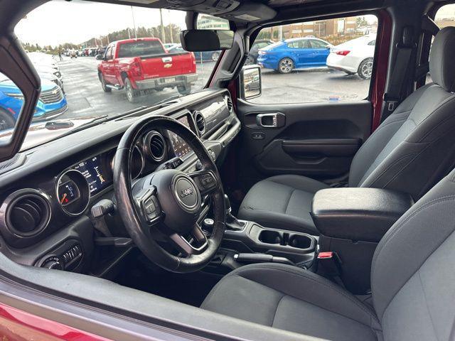 used 2021 Jeep Wrangler Unlimited car, priced at $30,998