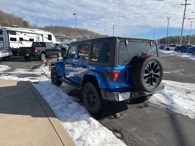 used 2021 Jeep Wrangler Unlimited 4xe car, priced at $31,310