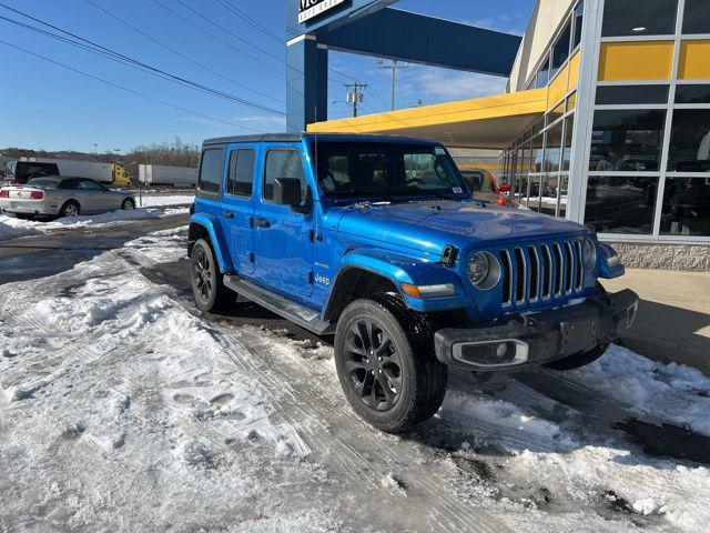 used 2021 Jeep Wrangler Unlimited 4xe car, priced at $31,310