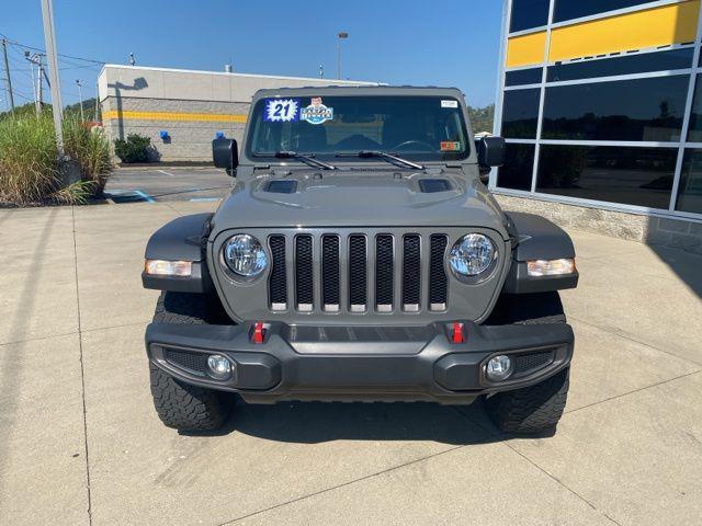 used 2021 Jeep Wrangler Unlimited car, priced at $35,437