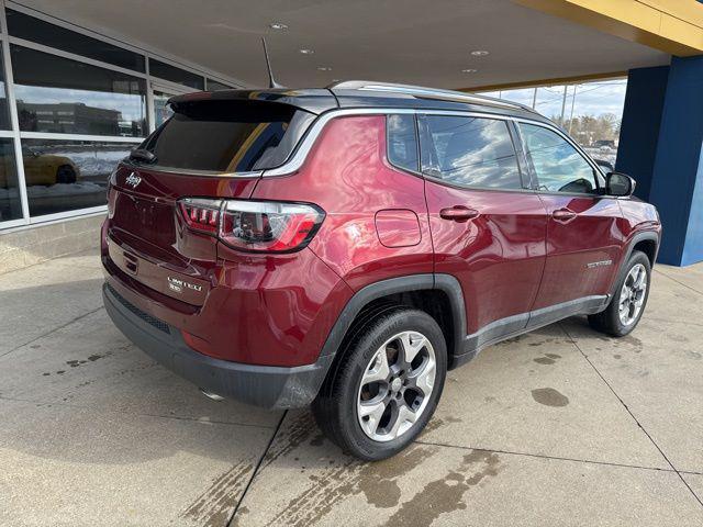 used 2021 Jeep Compass car, priced at $21,320