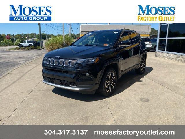 used 2022 Jeep Compass car, priced at $23,623