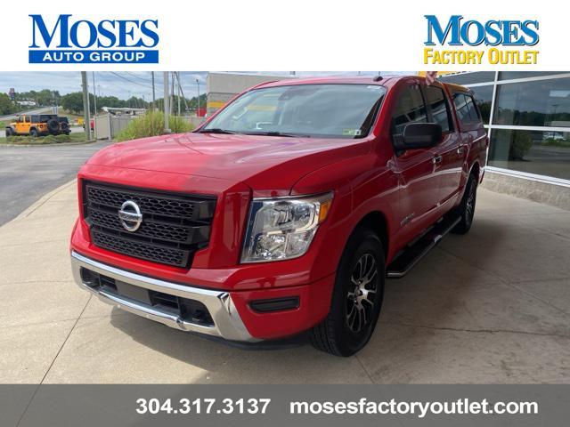 used 2021 Nissan Titan car, priced at $31,526