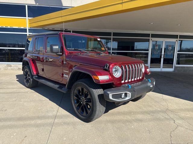 used 2022 Jeep Wrangler Unlimited 4xe car, priced at $32,040
