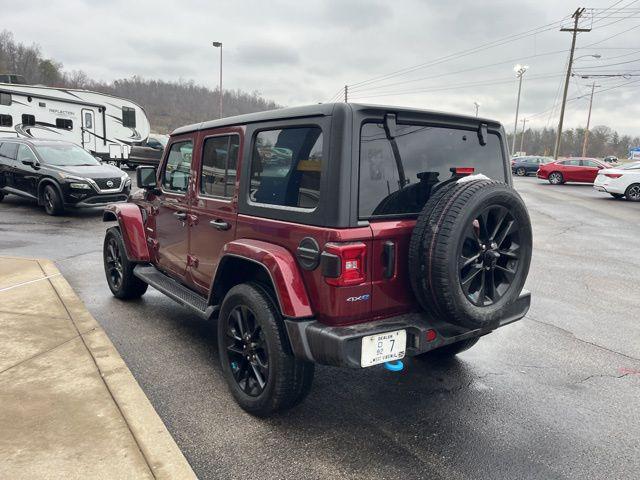 used 2022 Jeep Wrangler Unlimited 4xe car, priced at $30,399