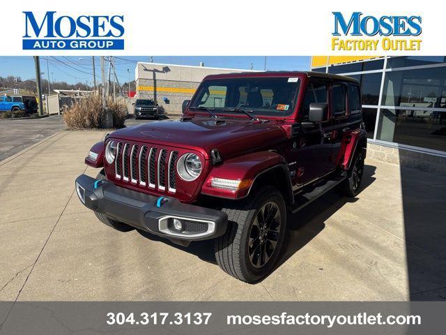 used 2022 Jeep Wrangler Unlimited 4xe car, priced at $30,978