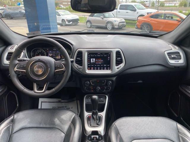used 2021 Jeep Compass car, priced at $18,490