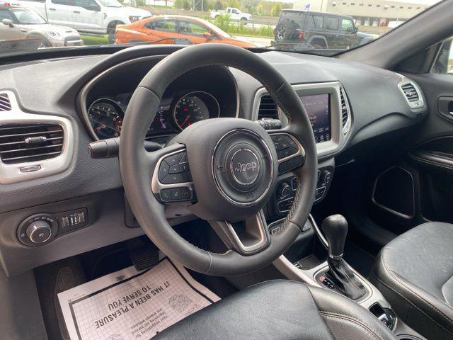 used 2021 Jeep Compass car, priced at $18,490